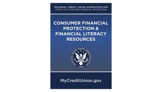 Screenshot of Consumer Financial Protection & Financial Literacy Resources Publication