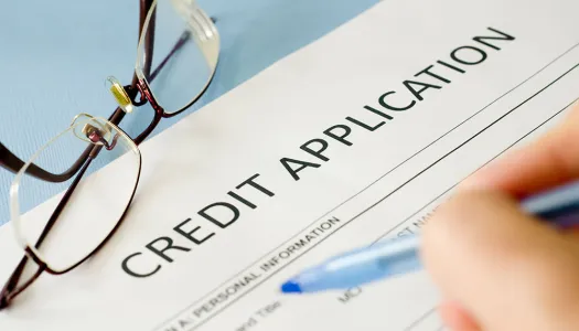 credit application paperwork