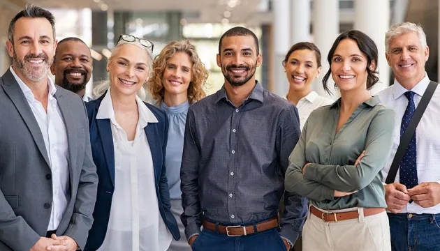 group of credit union members