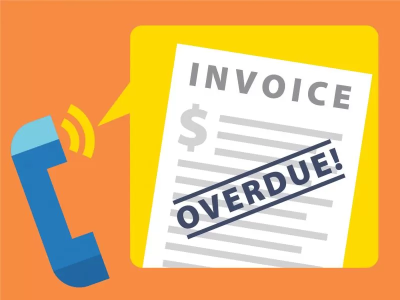 Invoice Overdue, symbolizing debt collection toolbox for consumers 