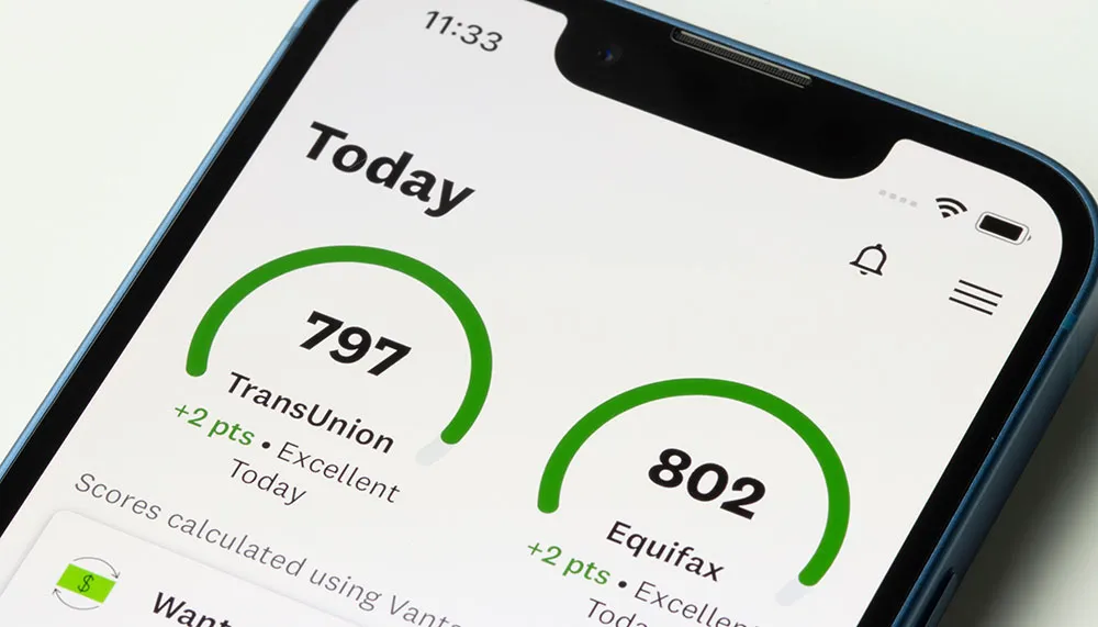 transunion and equifax credit scores